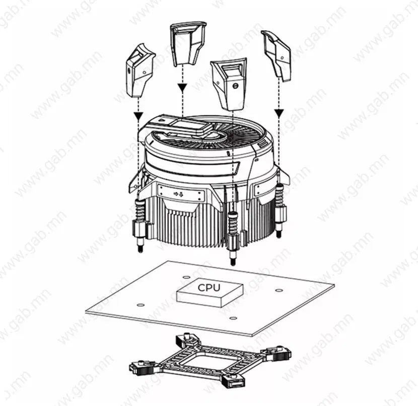 Cooler Air Intel ALSEYE Warriors W90 ARGB Gab.mn_03.webp