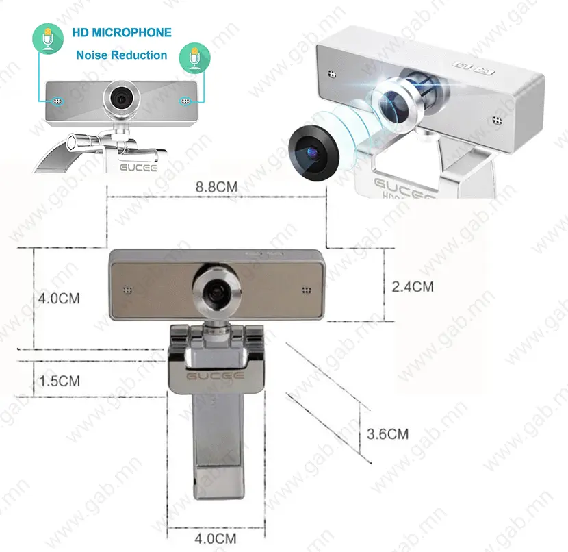 MSHW Black Gucee HD91 1080p Conference Web Camera Gab.mn_01b.webp