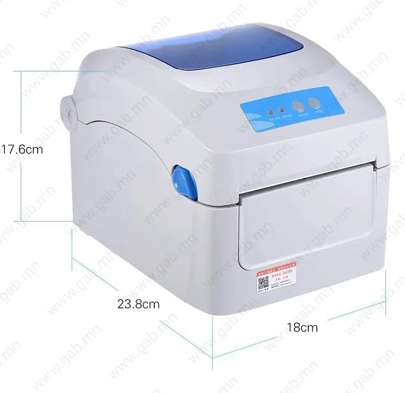 Printer Label Gprinter High Speed Thermal 4x6in 100x150mm GP-1324D Gab.mn_01b.webp