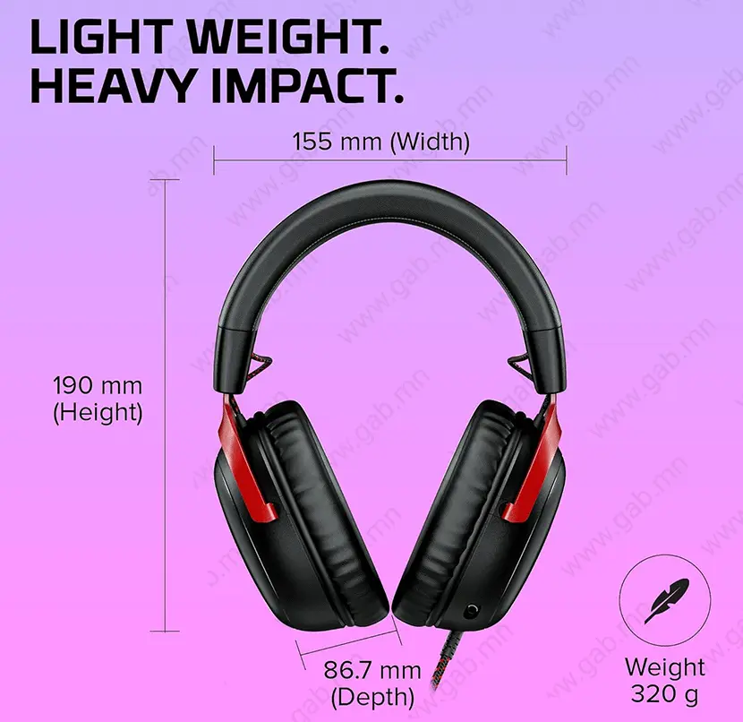 MSH2 Black HyperX Cloud 3 Gaming Headphone Gab.mn_01d.webp