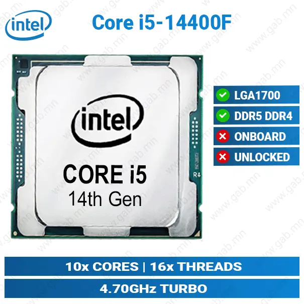 Core i5-14400F | Intel CPU