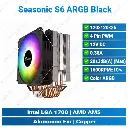 Seasonic S6 ARGB Black 2/1 | Air Cooler