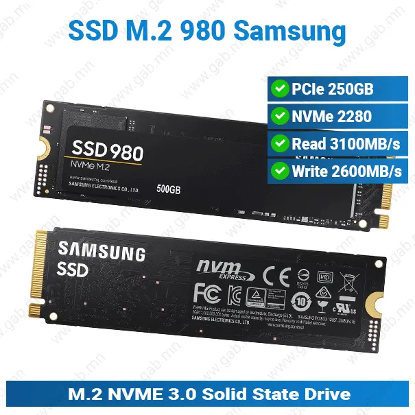 M.2 500GB 2280 NVME 3.0 980 Samsung | Hard Disk