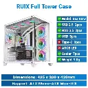 Ruix Sea View Pro Max Full Tower White | PC Case