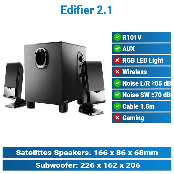 Edifier 2.1 R101 MSH