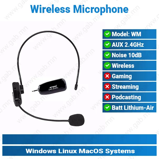 Wi-Fi 2.4G Microphone MSH