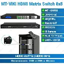 MT-VIKI HDMI 8 in 8 out MT-HD0808 4K@30&60Hz Matrix Switch