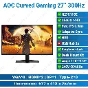 AOC Q27G11SE 27" 300Hz Gaming Monitor