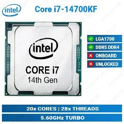 [#11'0014] Core i7-14700KF | Intel CPU
