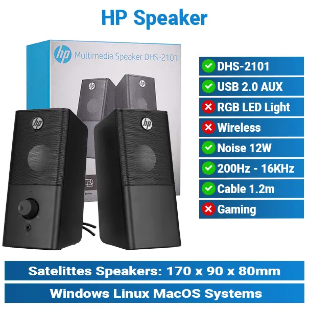 [#21'0002] HP DHS-2101 Speaker MSH